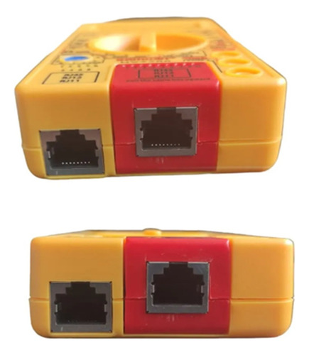 Multímetro Digital Hy-7300 C/ Testador De Diodo, E Rj11/rj45