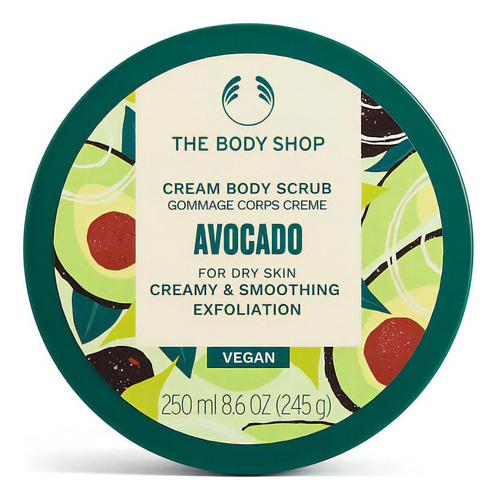  Exfoliante Corporal Avocado 250ml The Body Shop