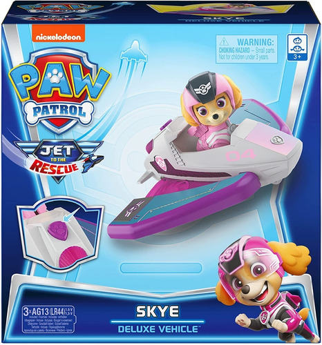 Paw Patrol, Jet To The Rescue Skye Deluxe Transforming Vehic