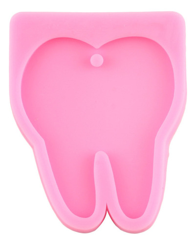 6pcs Molde De Silicona Ropa Médico Dientes Llavero Fondant