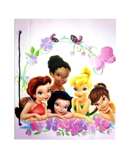 Carpeta N° 3 Tapas Campanita Disney Mooving