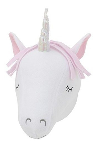 Pequeño Amor De  3d Blancorosa Unicornio Relleno Decor...