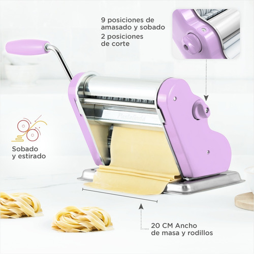 Imagen 5 de 10 de Pastalinda Máquina Clásica 200 Lila