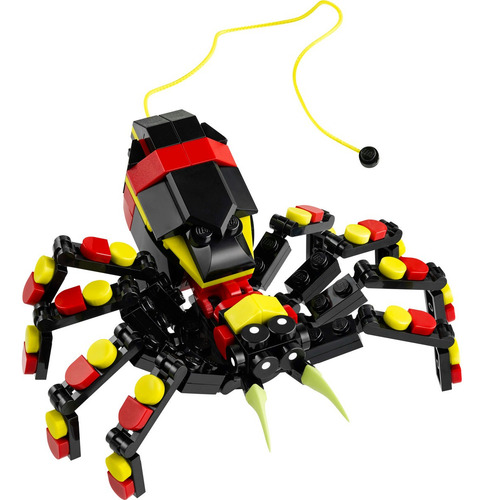 Kit de construcción Lego Creator 3-in-1 Animales salvajes: La araña sorprendente 31159