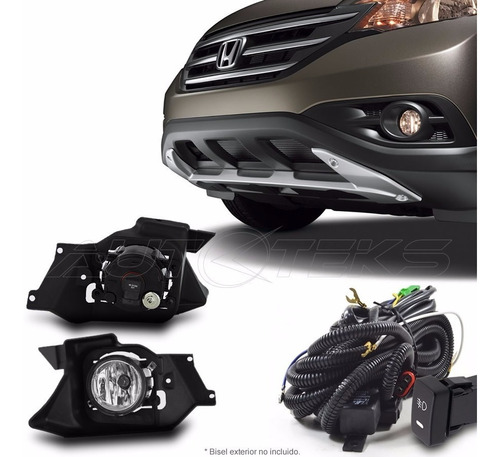 Kit Faros Niebla Honda Crv 2012 2013 2014 Cr-v