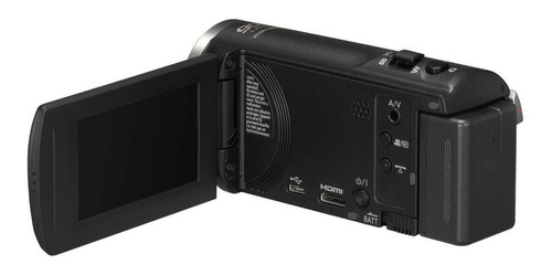 Cámara de video Panasonic HC-V180K Full HD NTSC negra