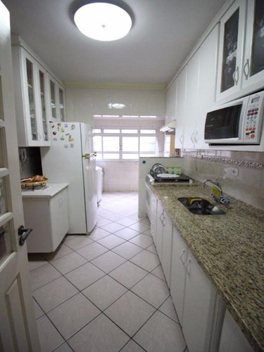 Imagem 7 de 9 de Guarujá - Praia Do Tombo - 50 Metros Da Praia - Vista Mar - 2 Dormitórios - Ap3629 - 34710470