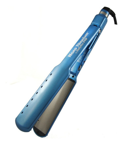 Planchita Pelo 4083 Babyliss Azul Doble Voltaje Estuche 220v Celeste