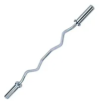Comprar Barra Z Olimpica 120cm Curva Seguros Pecho Brazos