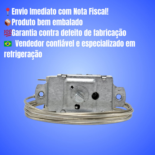 Kit 3un Termostato Para Balcão Frigorífico Freezer Rc13600