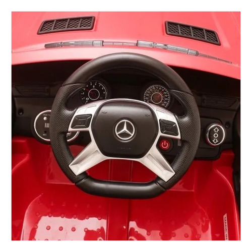 Auto a batería para niños Love Mercedes Benz 3025 color rojo 220V