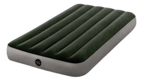 Colchón Aire Individual Inflable Cubierta Suave Intex 64107
