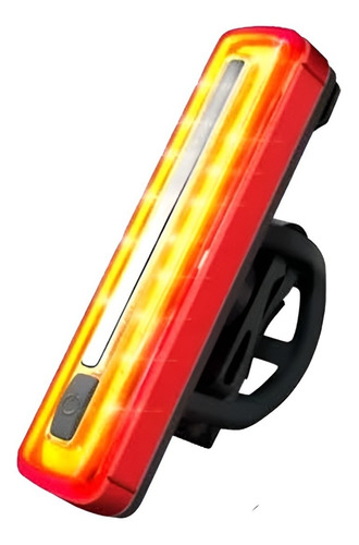 Luz Trasera 180 Lumen Cob Led  Para Bicicleta / Recargable