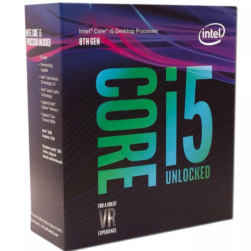 Micro Procesador Intel Core I5 8600k 4.3ghz Coffeelake Games