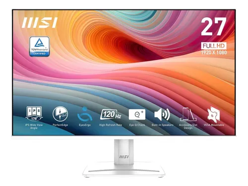 Msi Pro Mp275w E2 27 Pulgadas Ips 1920 X 1080 (fhd) Monitor
