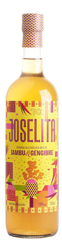 Bebida Alcoolica Mista Com Jambu E Gengibre - Joselita 750ml