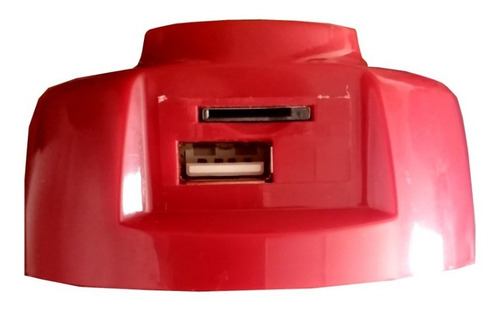 Imagen 4 de 5 de Megafono Perifoneo Recargable 5 Pulgad 20w Microfono Bocina