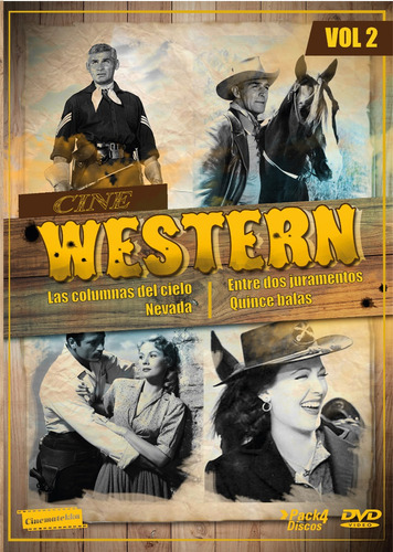 Western Vol.2 (4 Discos) Dvd Pack