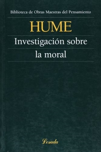 Investigacion Sobre La Moral (o.m.p) - Hume, David