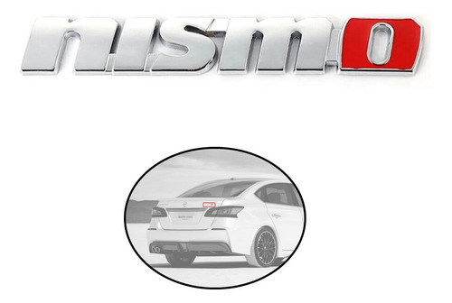 Emblema Nismo Cajuela Compatible Con Sentra 17-19 Cromado