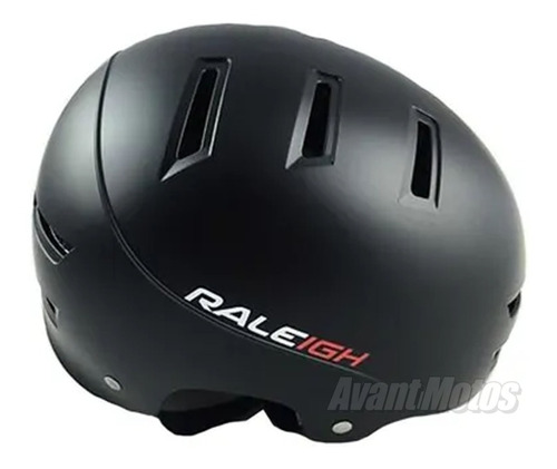 Casco Bici Raleigh Sk1 Negro Roller Skate Avant Motos