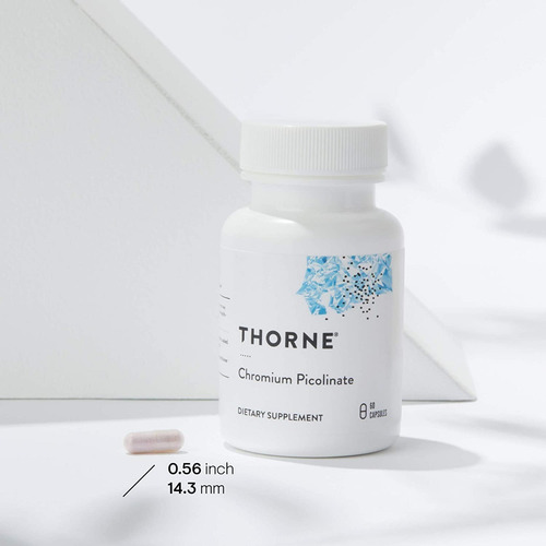 Thorne Picolinato De Cromo 500mg X 60 Caps