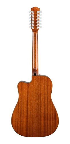 Imagen 2 de 5 de Guitarra electroacústica Fender Classic Design CD-60SCE 12 natural