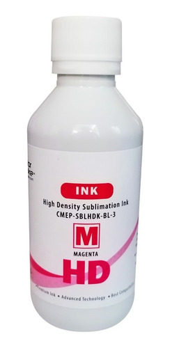 Imagen 4 de 5 de Kit Tinta Para Sublimar Sublimacion 125 Ml Cmyk Colormake