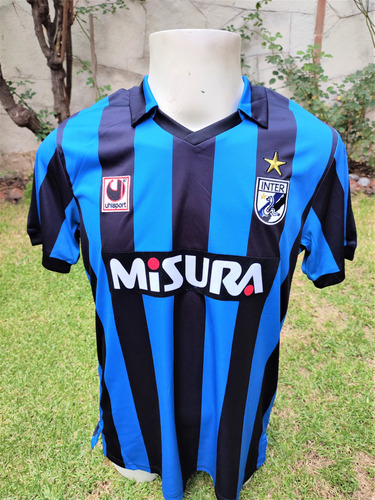 Jersey Inter De Milán Retro Local 80s Misura Talla L