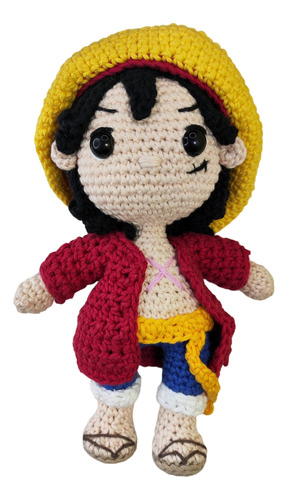Amigurumi One Piece Monkey D Luffy Crochet