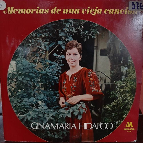 Vinilo Ginamaria Hidalgo Memorias De Una Vieja Cancion F3