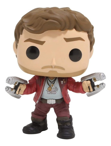 Funko Pop Star-lord 198 Guardianes De La Galaxia By Marvel