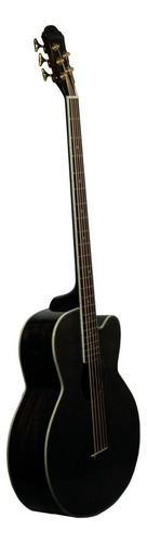 Bajo Electroacústico De 5 Cuerdas La Sevillana B-1005ceq Tbk Color EGRO TRANSPARENTE