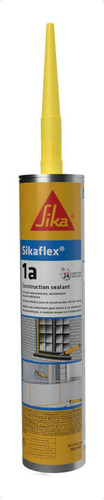 Sika Sellador Elástico Poliuretano Sikaflex 1a 300 Ml Color Negro