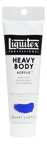Tinta Acrílica Heavy Body Azul Cobalto 170 S4 59ml Liquitex