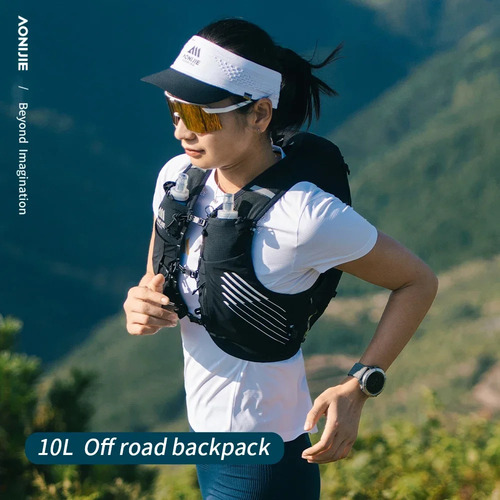 Mochila De Hidratación Aonijie 10l Para Trail Running