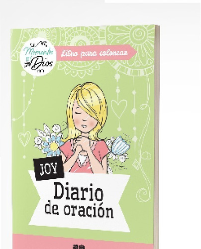 Libro Diario De Oración Colorear Para Niñas Packs X 5