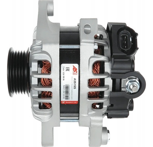 Alternador 12v 90ah Para Kia Rio 5c Ex 1.4 2017/2019