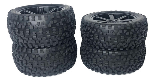 Neumáticos De Goma Premium 4 Piezas Delanteras Y Traseras