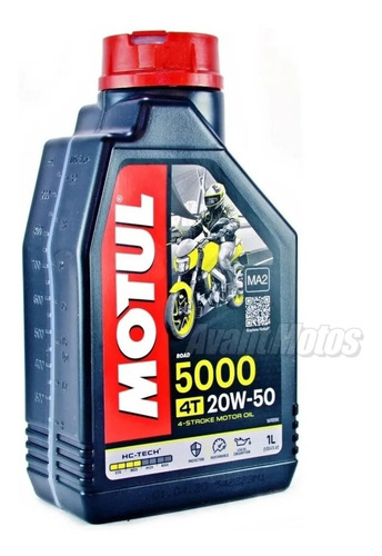 Aceite Moto Motul 5000 4t X 4lts Semisintetico 20w50 Avant