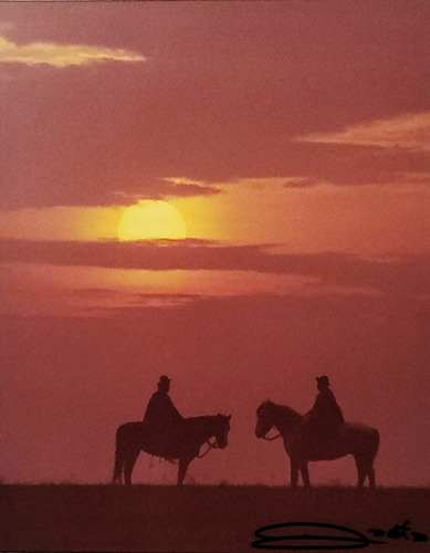 Raota. Gauchos. Carpeta 11 Fotografías De Gauchos. Firmadas (Usado)