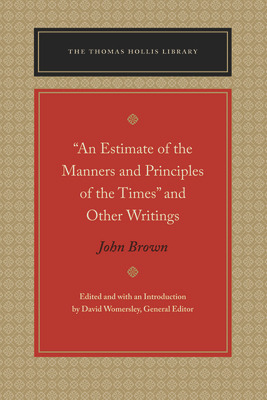 Libro An Estimate Of The Manners And Principles Of The Ti...