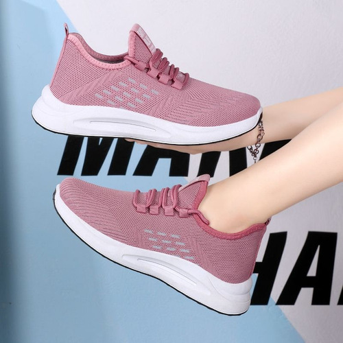 Zapatillasdeportivastranspirable Yantideslizantes Para Mujer