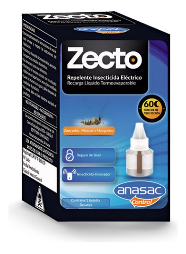 Recarga Insecticida Líquido 45 Ml Zecto