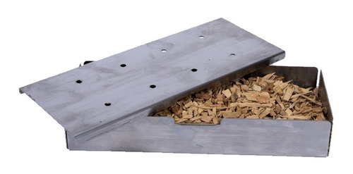 Caja Ahumadora Parrilla Humos Asado Acero Inoxidable