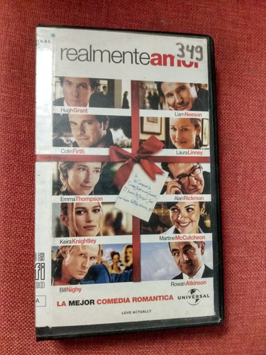 Realmente Amor Vhs Hugh Grant Liam Neeson Emma Thompson (Usado)