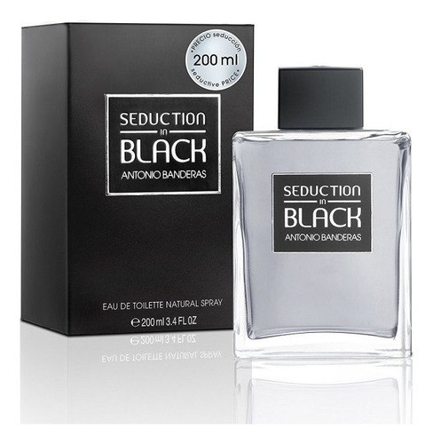 Black Seduction 200ml Edt Antonio Banderas