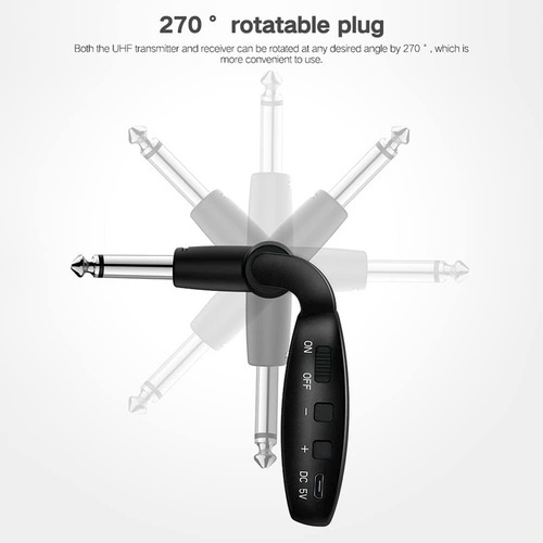 Transmisor Inalámbrico Uhf Para Guitarra, Bajo Y Teclado -