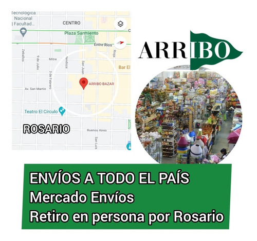 Imagen 6 de 6 de Frasco Vidrio Hermético Caramelera Inclinada C/ Cierre Clip