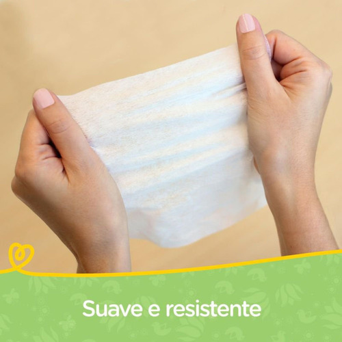 Toalhinhas Umedecidas Pampers Aloe Vera Suave Resistente 48u